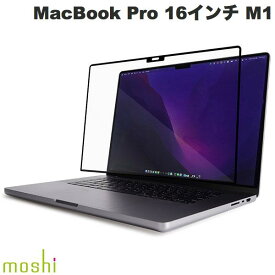 moshi MacBook Pro 16インチ M3 2023 / M2 2023 / M1 2021 iVisor XT クリアスクリーンプロテクター # mo-ivx-p16u エヴォ (液晶保護フィルム)
