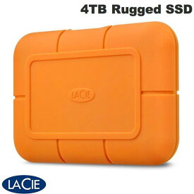 Lacie 4TB Rugged SSD USB3.1 (Gen 2) Type-C 対応 耐衝撃 外付けSSD (ポータブル) # STHR4000800 ラシー (外付けSSD)