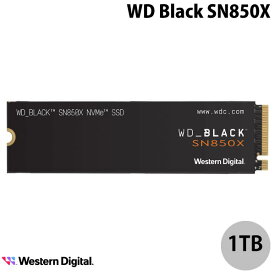 Western Digital 1TB WD_Black SN850X NVMe SSD PCIe Gen4 x4 # WDS100T2X0E ウエスタンデジタル (内蔵SSD)