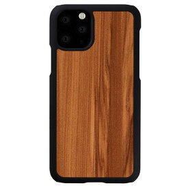 [ネコポス送料無料] Man & Wood iPhone 11 Pro Max 天然木ケース Cappuccino # I16852i65R マンアンドウッド (スマホケース・カバー)
