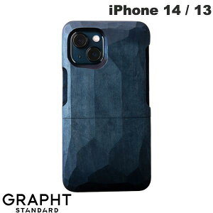 GRAPHT iPhone 14 / 13 Real Wood Case ���� ������/���� # GST1116-kaede �O���t�g �X�^���_�[�h (�X�}�z�P�[�X�E�J�o�[) ��ʈ꓁�� �����������Ƃ��ڂ� ���I