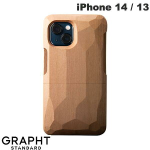 GRAPHT iPhone 14 / 13 Real Wood Case  /IC # GST1116-sakura Otg X^_[h (X}zP[XEJo[) ʈ꓁ Ƃڂ I