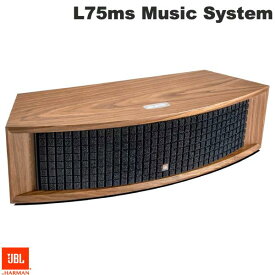 [大型商品] JBL L75ms インテグレーテッド・ミュージックシステム アクティブスピーカー ウォールナット # JBLL75MSJN ジェービーエル (スピーカー Wi-Fi接続) Chromecast AirPlay2 Bluetooth 3.5mm AUX