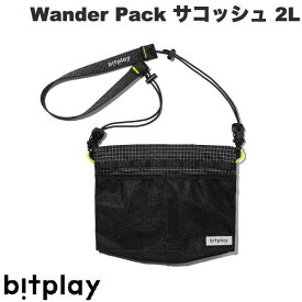 bitplay Wander Pack サコッシュ 2L ブラック # WPSE-2L-BK-PK-01 ビットプレイ (バッグ・ケース) アウトドア 登山 旅行 メンズ レディース ナイロン