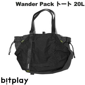 【あす楽】 bitplay Wander Pack トートバッグ 20L ブラック # WPTB-20-BK-PK-01 ビットプレイ (バッグ・ケース) アウトドア 通勤 通学 旅行 メンズ レディース ナイロン かばん