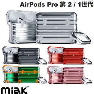 miak AirPods Pro  2 / 1 X[cP[XfUC L[P[X Jrit ~AbN (Apple CzP[X) fRV[t