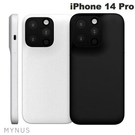 [ネコポス送料無料] MYNUS iPhone 14 Pro CASE ミニマルデザイン マイナス (スマホケース・カバー) 高精度 シンプル スリム 薄型 軽量 ミニマリスト