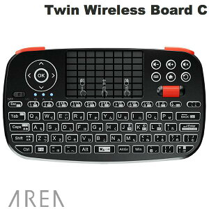 AREA Twin Wireless Board C {z Bluetooth / 2.4GHz CXΉ ~jCXL[{[h ubN # SD-KB24GBT(C) GAA (L[{[h) JIS