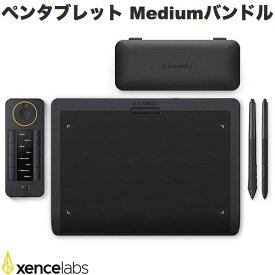 Xencelabs ペンタブレット Medium バンドル(クイッキーズセットモデル) # BPH1212W-K02A センスラボ (ペンタブレット) 3ボタンペン スリムペン ペンケース nf23