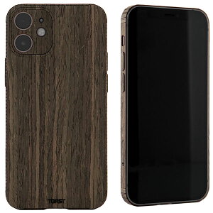 �mSALE�n�y�݌Ɍ���z TOAST iPhone 12 Plain Wood �X�L���V�[�� Ebony # IPH12M-PLA-04 �g�[�X�g (iPhone12 �X�L�� �P�[�X) �w�� �ؖ�
