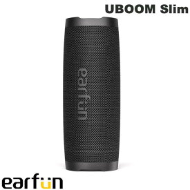 【あす楽】 EarFun UBOOM Slim Bluetooth 5.2 対応 フック付き IPX7 防水スピーカー ブラック # EarFun UBOOM Slim イヤーファン (Bluetooth接続スピーカー )