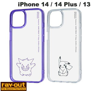 �|�P���� Ray Out iPhone 14 / 14 Plus / 13 �|�P�b�g�����X�^�[ �n�C�u���b�h�P�[�X Charaful ���C�A�E�g (�X�}�z�P�[�X�E�J�o�[) pokemon �s�J�`���E �Q���K�[ �L�����N�^�[ ���킢�� �L�����N�^�[ ����