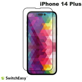[ネコポス送料無料] ［在庫限り］ SwitchEasy iPhone 14 Plus Glass 9H ガラスフィルム 光沢 0.33mm # SE_INBSPEGG9_CL スイッチイージー (スマホ用液晶保護ガラスフィルム)