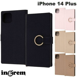 ingrem iPhone 14 Plus �ϏՌ� �蒠�^���U�[�P�[�X KAKU Ring �C���O���� (�X�}�z�P�[�X�E�J�o�[)