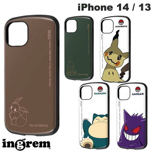 |P ingrem iPhone 14 / 13 |PbgX^[ ϏՌP[X MiA CO (X}zP[XEJo[) Pokemon C[uC S QK[ JrS ~~bL LN^[ 킢