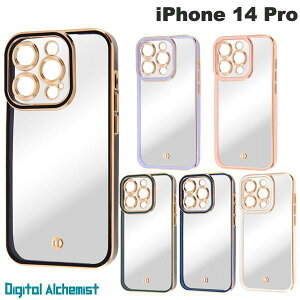 Digital Alchemist iPhone 14 Pro TPU\tgP[X ^bN Cleour fW^AL~Xg (X}zP[XEJo[)