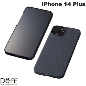 Deff iPhone 14 Plus Ultra Slim & Light Case DURO �}�b�g�u���b�N # DCS-IPD22LKVMBK �f�B�[�t (�X�}�z�P�[�X�E�J�o�[) �A���~�h�@�� ���y�� ����� ���ϋv��