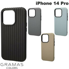 [ネコポス送料無料] GRAMAS COLORS iPhone 14 Pro Rib ハイブリッドケース グラマス カラーズ (スマホケース・カバー)
