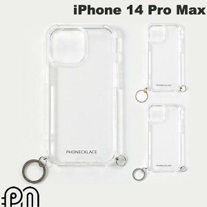 PHONECKLACE iPhone 14 Pro Max XgbvpOtNAP[X tHlbNX (X}zP[XEJo[) V_[XgbvΉ