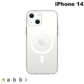 [ネコポス送料無料] abbi iPhone 14 MagSafe対応 クリアケース クリア # ABF24178i14 アビー (スマホケース・カバー)