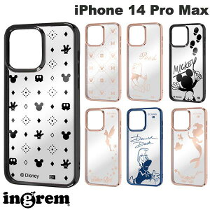 ingrem iPhone 14 Pro Max fBYj[LN^[ TPU\tgP[X META ^bN CO (X}zP[XEJo[) ~bL[ ~j[ v[ hih AG eBJ[x