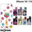 【在庫限り】 ingrem iPhone 14 / 13 ディズニーキャラクター ラメ グリッターケース イングレム (スマホケース・カバー)