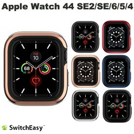 [ネコポス送料無料] SwitchEasy Apple Watch 44mm SE 第2世代 / SE / 6 / 5 / 4 Odyssey アルミ TPU ケース スイッチイージー (アップルウォッチケース カバー)