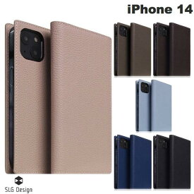 SLG Design iPhone 14 Full Grain Leather Case 本革 手帳型ケース エスエルジー デザイン (スマホケース・カバー)