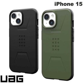 [ネコポス送料無料] UAG iPhone 15 CIVILIAN (シビリアン) 耐衝撃ケース MagSafe対応 ユーエージー (スマホケース・カバー)