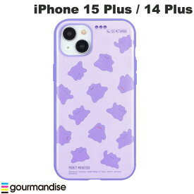[ネコポス送料無料] ポケモン gourmandise iPhone 15 Plus / 14 Plus 耐衝撃ケース IIIIfi+ (イーフィット) ケース ポケットモンスター メタモン # POKE-868A グルマンディーズ (スマホケース・カバー) Pokemon 透明