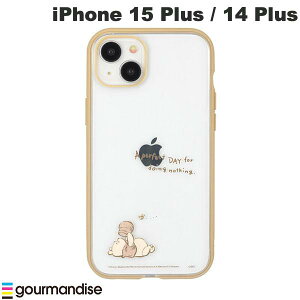 y݌Ɍz gourmandise iPhone 15 Plus / 14 Plus ϏՌP[X IIIIfi+ (C[tBbg) Clear fBYj[EsNT[LN^[ ܂̃v[ O}fB[Y 