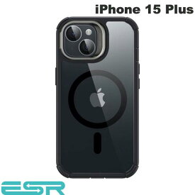 [ネコポス送料無料] ESR iPhone 15 Plus Armor MagSafe対応 スタンド付き タフケース クリアブラック # ES26409i15PL イーエスアール (スマホケース・カバー)
