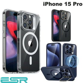 [ネコポス送料無料] ESR iPhone 15 Pro Classic MagSafe対応 スタンド付き ハイブリッドケース (スマホケース・カバー)