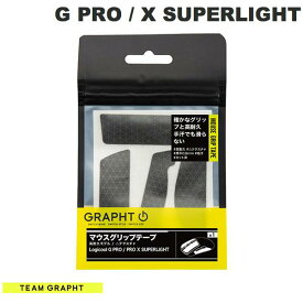 [ネコポス送料無料] Team GRAPHT Logicool G PRO / G PRO X SUPERLIGHT用 マウスグリップテープ 高耐久モデル / △テクスチャ # TGR030-GPRO-TRI チームグラフト (マウスアクセサリ) gs23