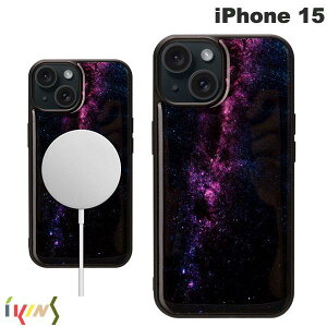 y݌Ɍz Ikins iPhone 15 MagSafeΉ VRLP[X Milky way # I26509i15 ACLX (X}zP[XEJo[)  G CX[dΉ Xgbvz[t p[ 
