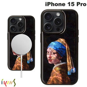 Ikins iPhone 15 Pro MagSafeΉ VRLP[X ^̎̏(tF[) ACLX  G CX[dΉ Xgbvz[t p[ 
