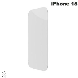 Arc iPhone 15 Shield �K���X�t�B���� 0.58mm # AC26353i15 �A�[�N (�X�}�z�p�t���ی�K���X�t�B����)