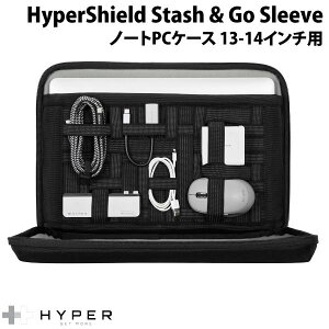 HYPER++ 13-14C`p HyperShield Stash & Go Sleeve hm[gPCP[X # HS14BKGL-70 nCp[ (m[gPCX[uP[X)