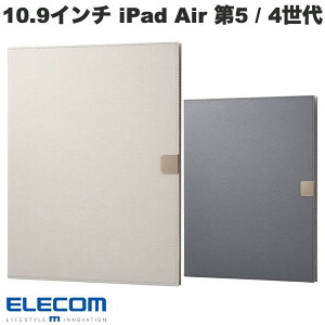 ELECOM GR 10.9C` iPad Air 5 / 4 tbvP[X \tgU[ &me Apple Pencil[ t[AO (^ubgJo[EP[X)
