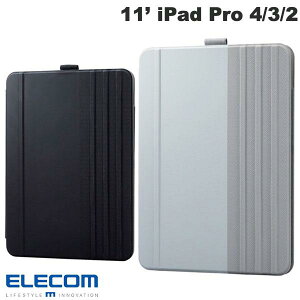 �y�݌Ɍ���zELECOM �G���R�� 11�C���` iPad Pro M2 ��4���� / M1 ��3 / 2 ���� �t���b�v�P�[�X �\�t�g���U�[ �h���[�C���O �A���O��7�i�K �X���[�v�Ή� (�^�u���b�g�J�o�[�E�P�[�X)