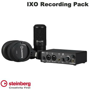 Steinberg IXO Recording Pack USBI[fBIC^[tF[XpbN IXO22 / ST-M01RfT[}CN / ST-H01wbhzZbg # IXO Recording Pack X^Co[O (I[fBIC^[tFCX)
