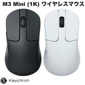 Keychron M3 Mini (1K) ワイヤレスマウス 有線 / Bluetooth 5.1 / 2.4GHz ワイヤレス対応 USB A / Type-C レシーバー付属 キークロン (マウス)