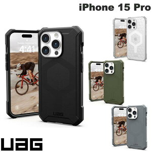 UAG iPhone 15 Pro ESSENTIAL ARMOR (�G�b�Z���V�����A�[�}�[) MagSafe�Ή� ���[�G�[�W�[ (�X�}�z�P�[�X�E�J�o�[) ts0904