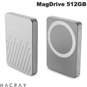 HACRAY MagDrive 512GB MagSafeΉ V^|[^uSSD # HR26613 nNC iPhone ProRes ڕۑ 20Gbps ] USB3.2 Gen2x2 USB-C ڑ }Olbg Windows 11 macOS iOS iPhone AndroidΉ X