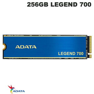ADATA 256GB LEGEND 700 PCIe Gen3 x4 M.2 2280 SSD R=1900MB/s W=1000MB/s # ALEG-700-256GCS G[f[^ (SSD)