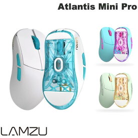 LAMZU Atlantis Mini Pro (4K Compatible) 左右対称 1000Hz対応 超軽量 ワイヤレスゲーミングマウス ラムズ (マウス) アトランティスミニプロ 51g