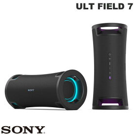 SONY ULT FIELD 7 Bluetooth 5.2 ワイヤレスポータブルスピーカー IP67 防水 防塵 防錆 ブラック # SRS-ULT70 ソニー (Bluetooth接続スピーカー )