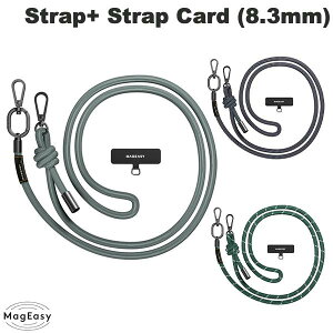 MagEasy Strap+ Strap Card (8.3mm) for SMART PHONE �}�O�C�[�W�[ (�X�}�z�X�g���b�v�z���_�[) �V�����_�[�X�g���b�v