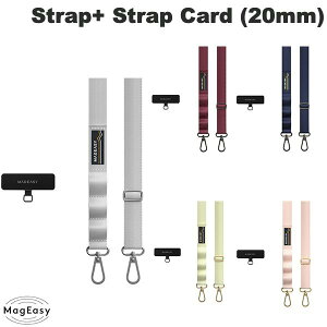 MagEasy Strap+ Strap Card (20mm) for SMART PHONE �}�O�C�[�W�[ (�X�}�z�X�g���b�v�z���_�[) �V�����_�[�X�g���b�v