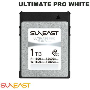 SUNEAST 1TB ULTIMATE PRO WHITE Series CFexpress Type B Card PCIe Gen3 x2 R:1800MB/s W:1600MB/s # SE-CFXB001TW1800 TC[Xg ([J[h)